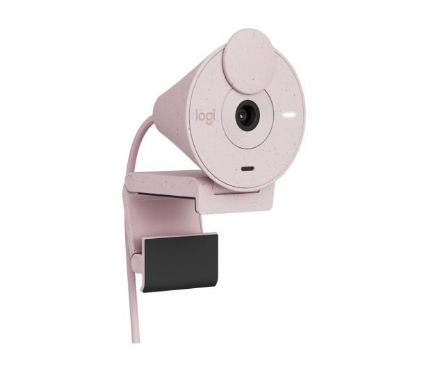 LOGITECH Brio 300 różowy 960-001448 - 1110352 - zdjęcie 4